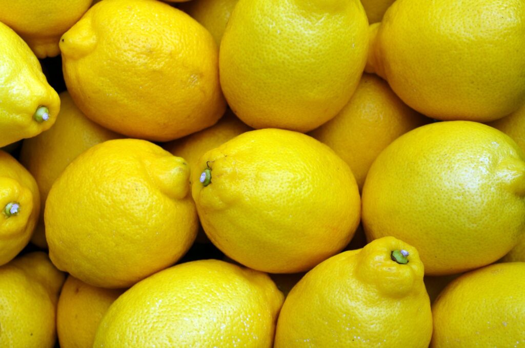 limoni e pesticidi