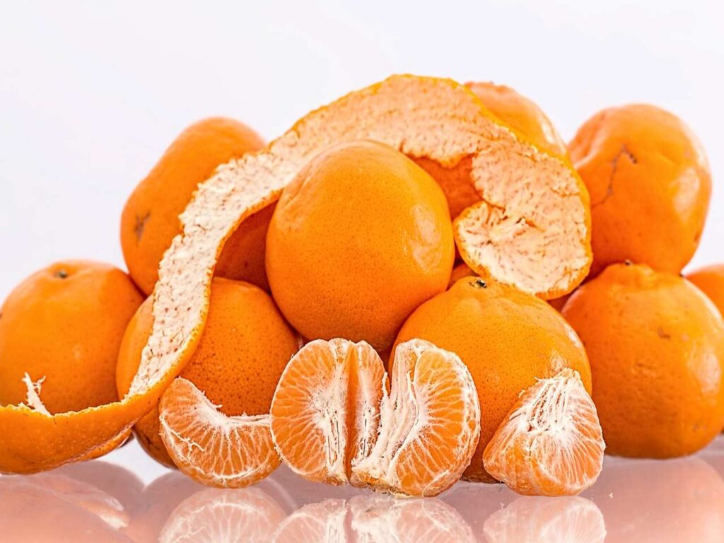 bucce di mandarino
