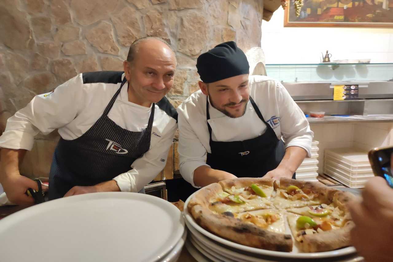 pizza in piazza