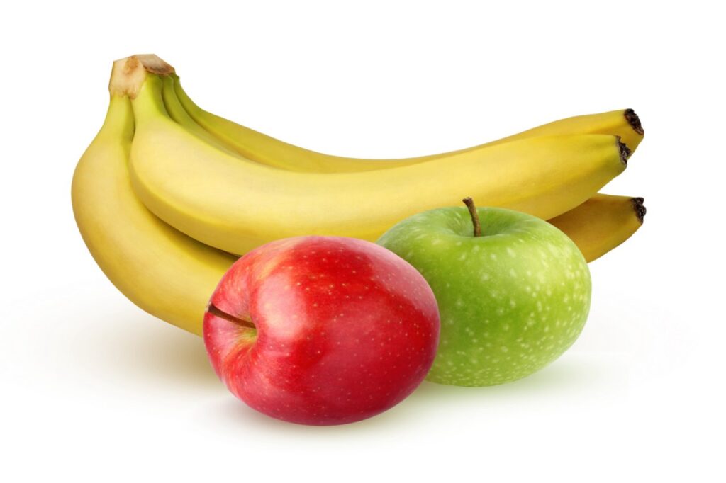 Cosa mangiare alla fine del pranzo? Una mela acerba oppure una banana verde?