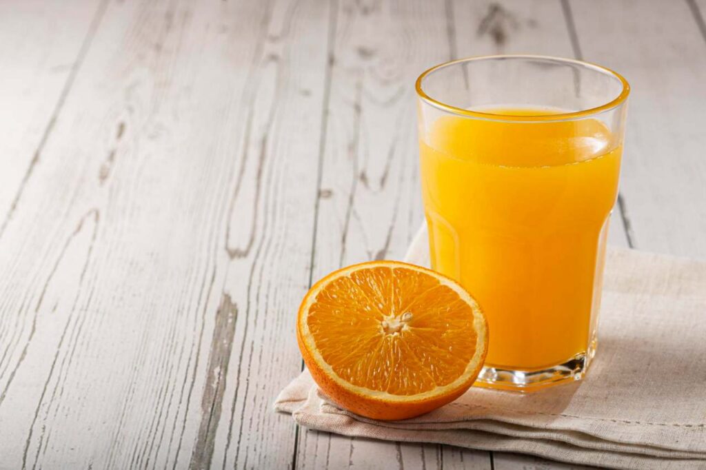 Il succo di arancia si può congelare?